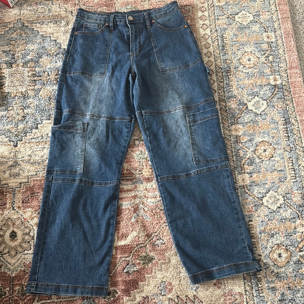 Cargo Blue Jeans